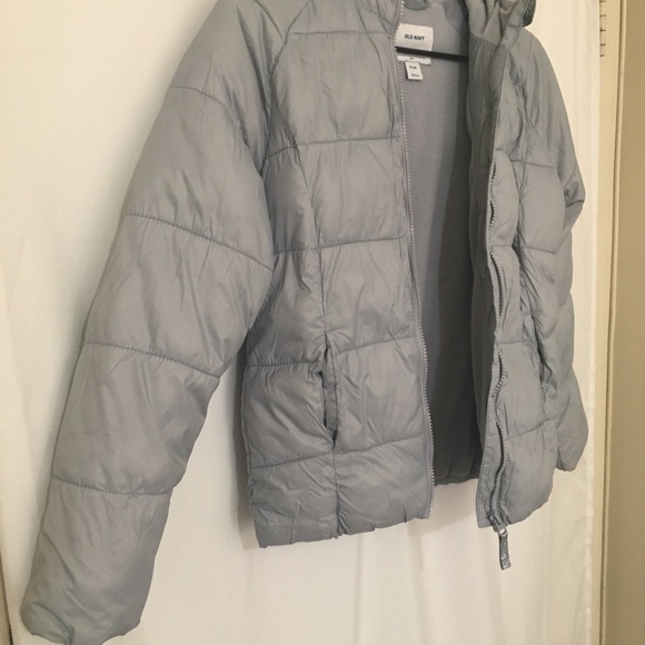 3/$35❤️Old Navy Grey girl hoodie jacket size 14 - Picture 6 of 11
